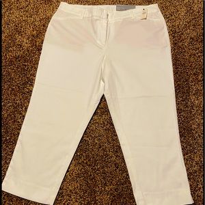Talbots Petite Crop Pants.